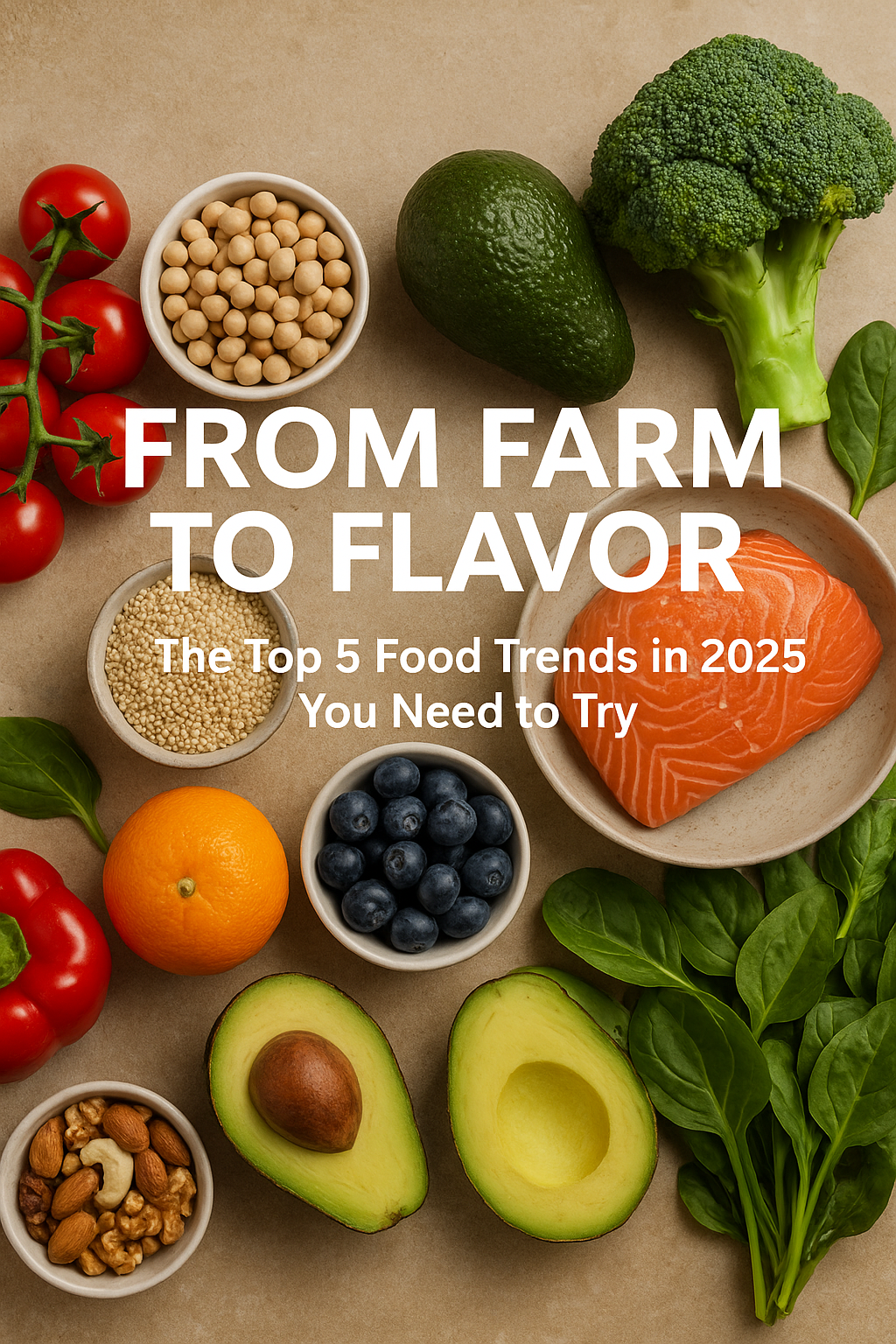 From Farm to Flavor: The Top 5 Food Trends in 2025 You Need to Try